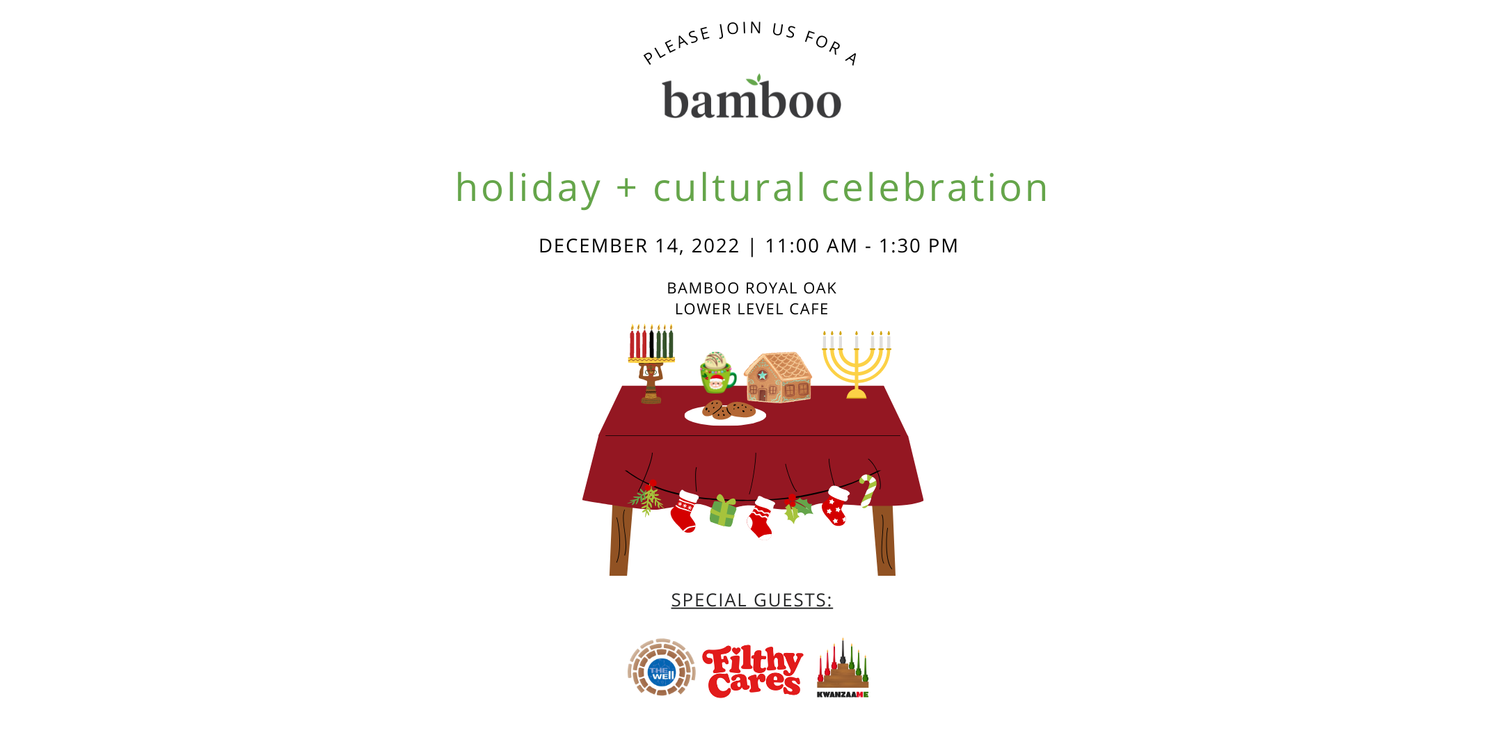 Holiday & Cultural Celebration Bamboo Events